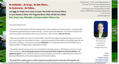 Desktop Screenshot of chronic-lyme-disease-solutions.com